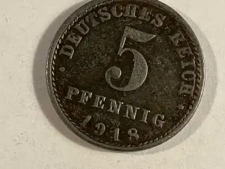 5 Pfennig Germany 1918
