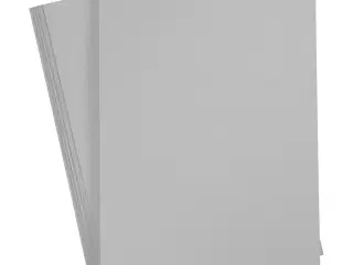 Karton, A4, ark 210x297 mm, 180 g, grå, 20ark/ 1 pk.