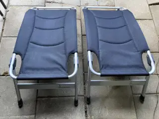 2 stk. blå Isabella fodskamler