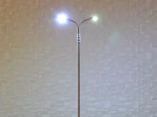 HO gadelampe led i metal 10stk