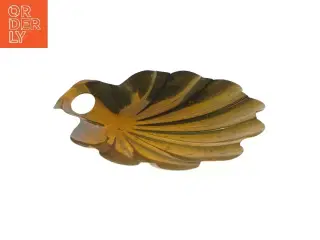 Messing muslingeskål (str. 26x23 cm)