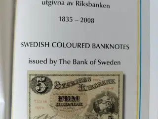 Sveriges Fargsedlar udgivna af Rigsbanken 