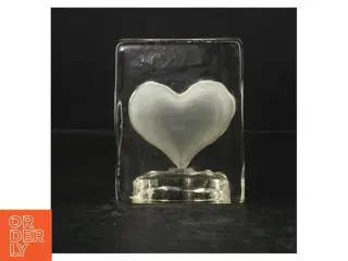 Glashjerte dekoration (str. 13x10 cm)
