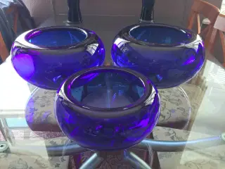 Designer Glasskåle 3 stykker