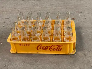 Coca Cola kasse med 24 flasker