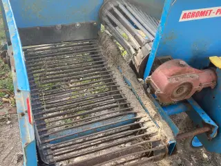 Frilægger en rækkers Agromat