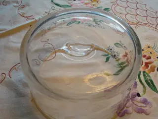 Glaskål fra holmegaard