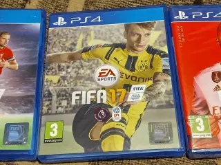 3 stk. spil til Ps 4