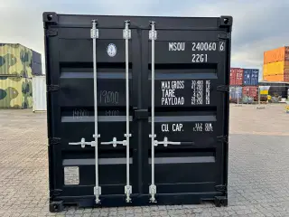 TILBUD TILBUD 20 fods Container med småbuler. Sort