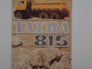Tatra 815 brochurer 