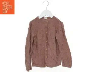 Brun cardigan med knapper fra H&M (str. 104)