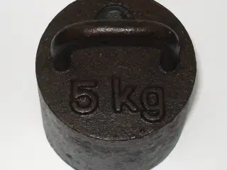 Dansk vægtlod  5 kg