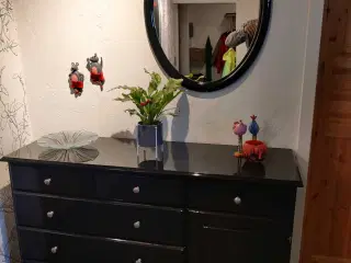 Sortlakeret købmandsdisk