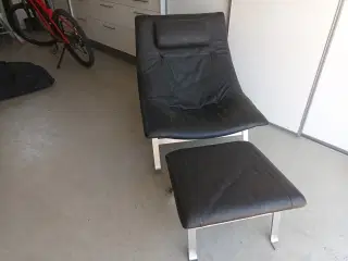 Hvilestol + fodskammel
