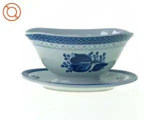 Royal Copenhagen Tranquebar Sovseskål # 11/2391 fra Royal Copenhagen (str. 21 x 14 x 9 cm)