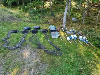 Ørred garn og ruser