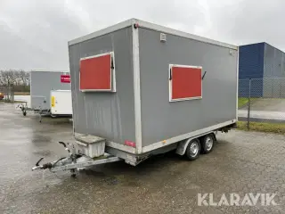 Kontorletvogn VA 1301 med toilet