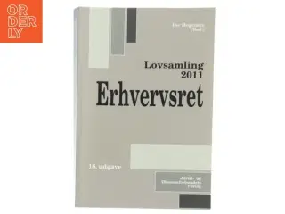 Lovsamling 2011: erhvervsret af Per Mogensen (Bog)