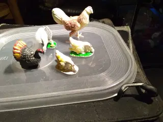 Fjerkræ og kaniner (3 billeder)