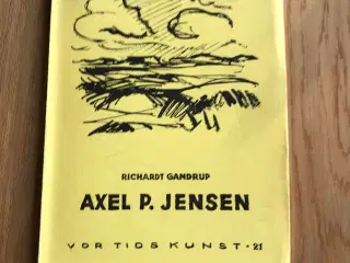 Kunstbøger om maleren Axel P. Jensen