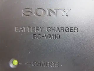 SONY BC-VM10 batteri oplader til SONY M serie