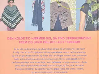 STRIK - PONCHOER, CAPES, TØRKLÆDER OG SJALER