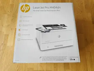 Laserprinter, HP LaserJet Pro M404dn Ny