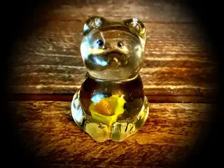 * Sød lille panda/bamse - i glas