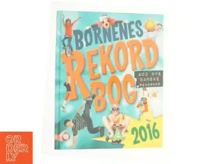 Børnenes Rekordbog 2016 (Bog)
