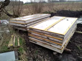 8 store termo Træ med alufront til drivhus oma 