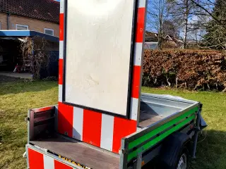 Skiltevogn Branderup trailer