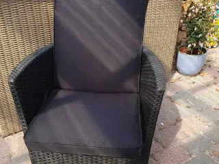 4 stk Royal Teak havehynder. Forskellige mål