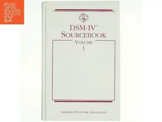 DSM-IV sourcebook (Bog)