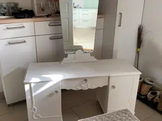Toiletbord med spejl