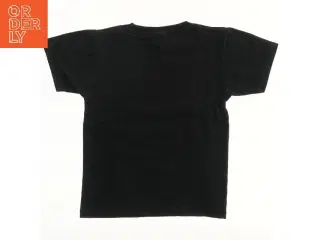 Sort T-shirt med mønster fra The Phantom (str. 116)