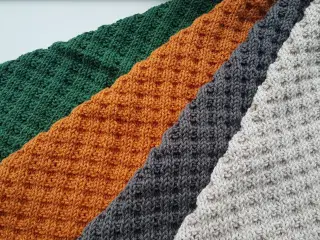 Håndstrikkede karklude