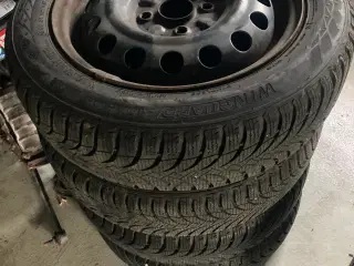 Vinterhjul på stålfælge til Toyota Aygo