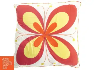 Dekorativ pude med blomstermotiv (str. 44x44 cm)