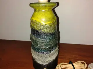 Flot vintage fat lava bordlampe
