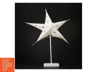 Stjernelampe med fod fra Jysk (str. H. 60 cm)