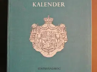 kongelig dansk hof- og statskalender 1968, red. af