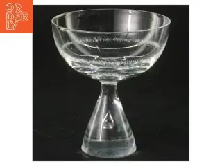 Holmegaard Princess glas på fod (str. Ø 7 cm længde 8,5 cm)