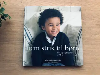 nem strik til børn  - flot tøj og tilbehør 3-10 år