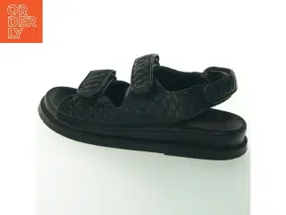 Sandaler i læder med velcro fra Copenhagen Shoes (str. 37 )