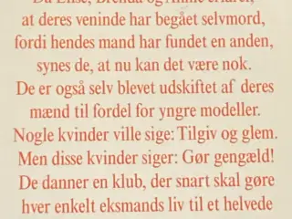 Bøger: Nell og Ekskonernes Klub