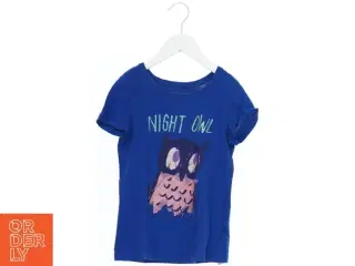 Børne T-shirt med ugle motiv fra Gap (str. 116)