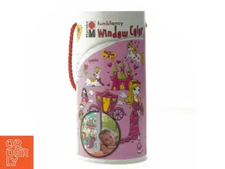 Window Color sæt med maling og tekstilmarkere fra Marabu