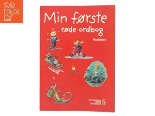 Min første røde ordbog - nudansk af Kirsten Jakobsen (f. 1945) (Bog)