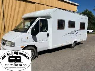 2005 - Fiat DUCATO 2,3 JTD   SUPER flot og velholdt Autocamper