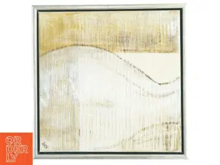 Abstrakt maleri i ramme (str. 44 x 44 cm)